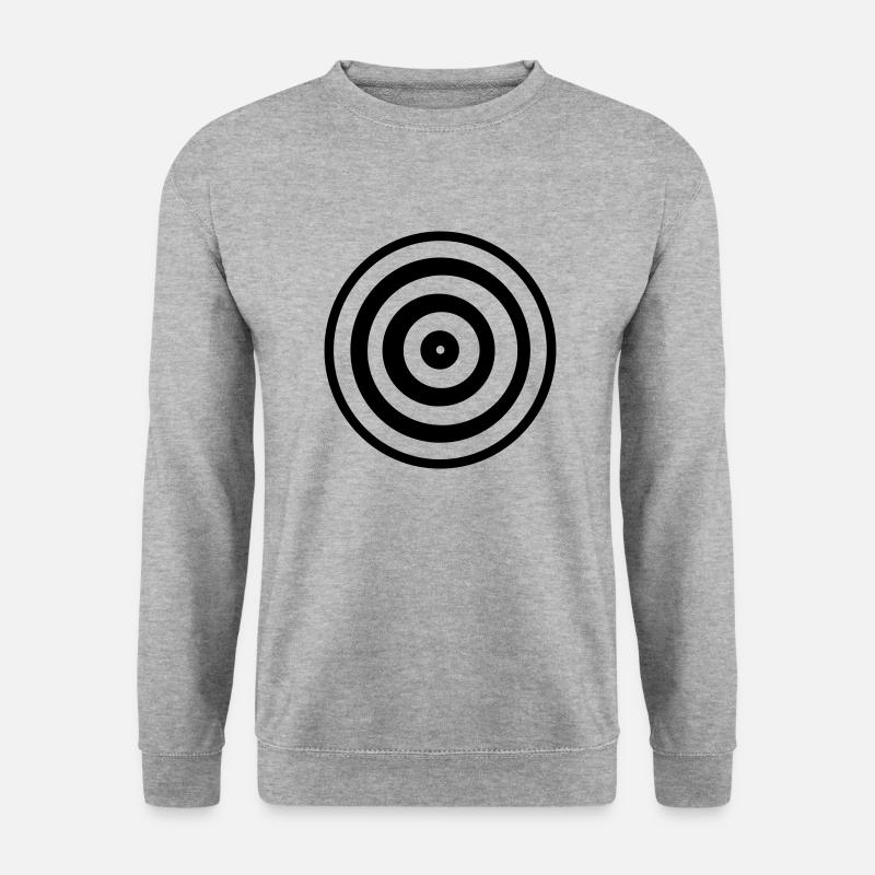Ziel - Unisex Pullover - Weißgrau meliert