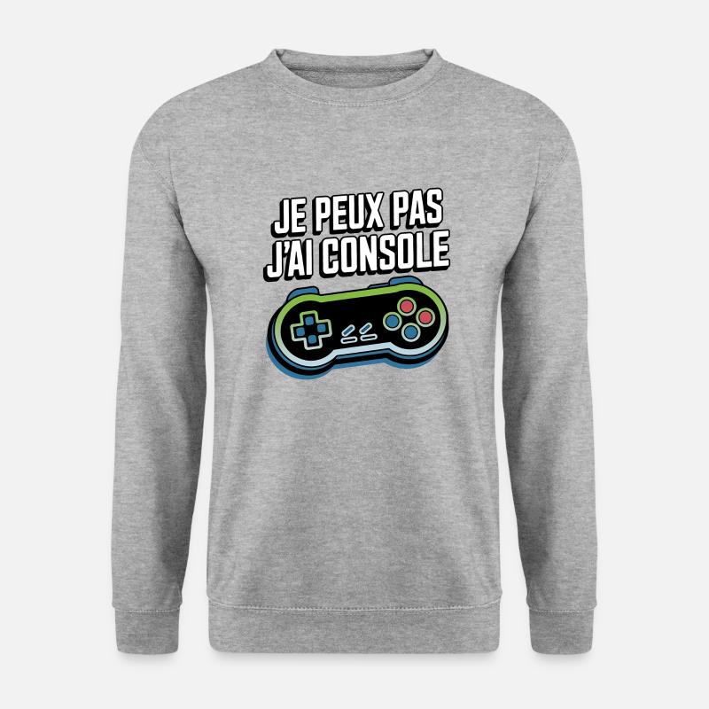 I can't I console - Unisex Sweatshirt - salt & pepper