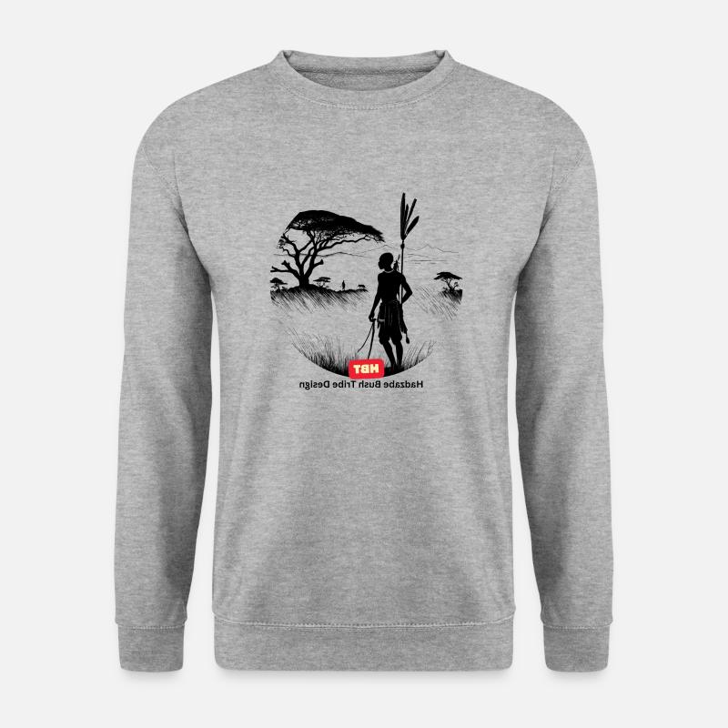 HBT 70 - Unisex Pullover - Weißgrau meliert