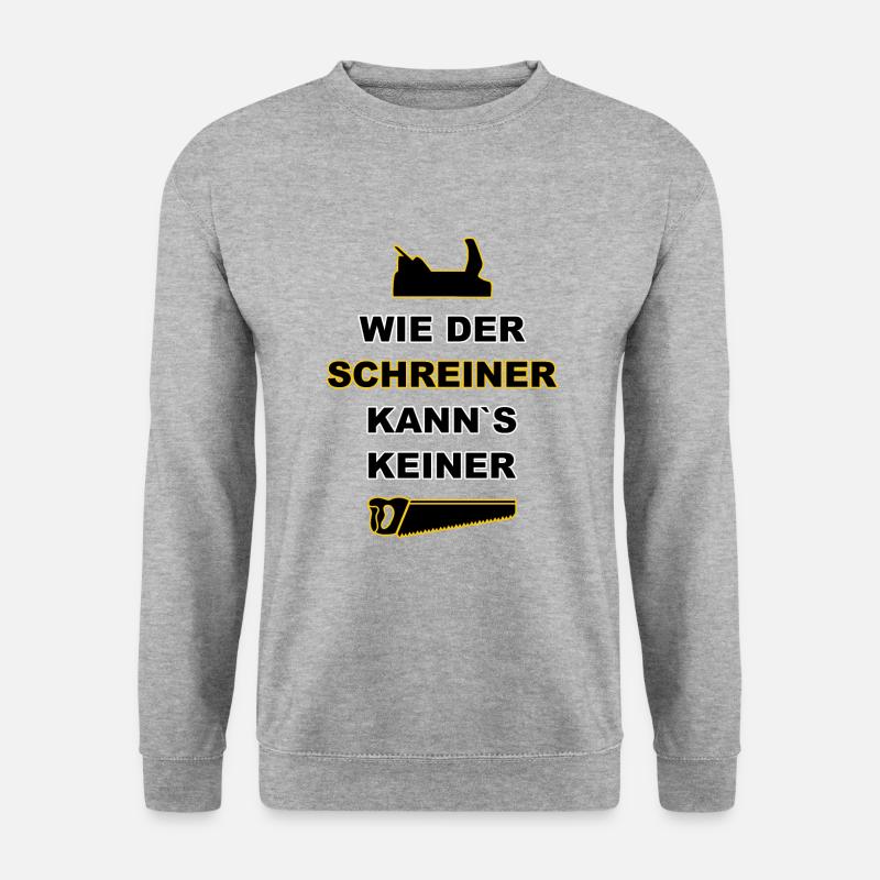 Schreiner - Unisex Pullover - Weißgrau meliert