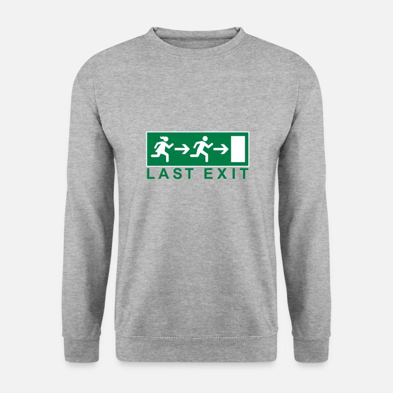 Junggesellenabschied - Unisex Pullover - Weißgrau meliert