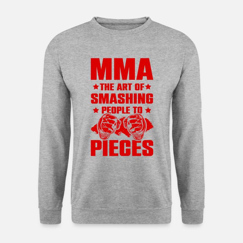 Mma Mixed matrial arts - Unisex Sweatshirt - salt & pepper