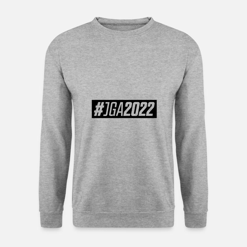 jga 2022 - Unisex Pullover - Weißgrau meliert