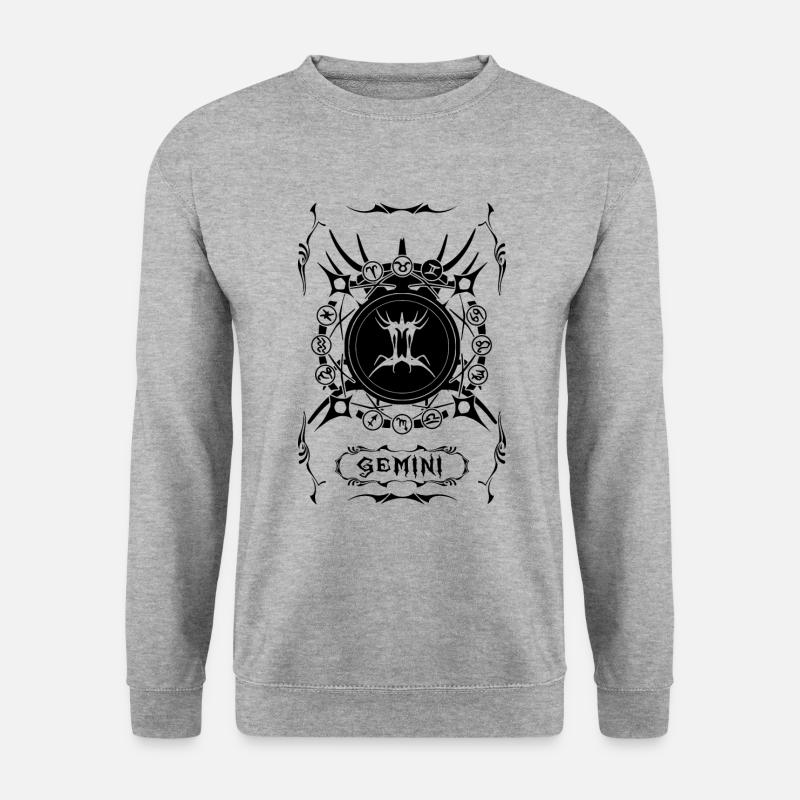 GEMINI Gemini Zodiac Sign - Unisex Sweatshirt - salt & pepper