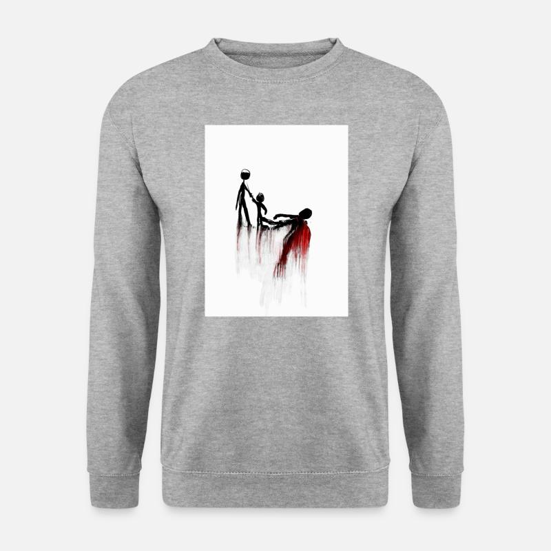 Goodbye - Unisex Sweatshirt - salt & pepper