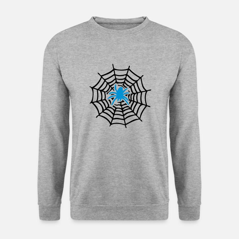 Spider - Unisex Pullover - Weißgrau meliert