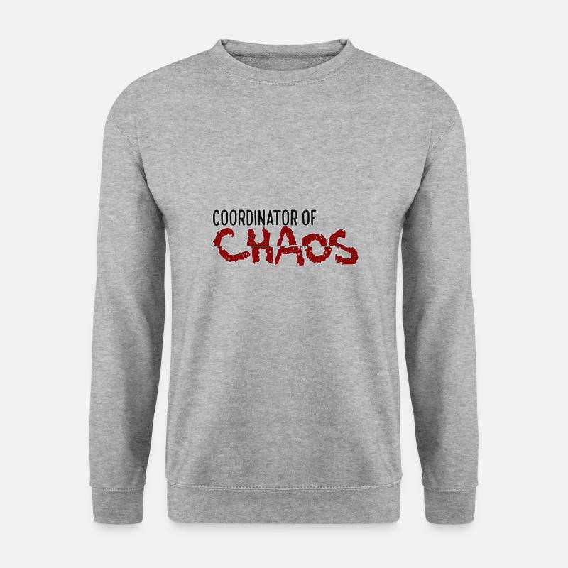 Manager - Unisex Pullover - Weißgrau meliert