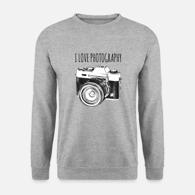 Camera - Unisex Sweatshirt - salt & pepper