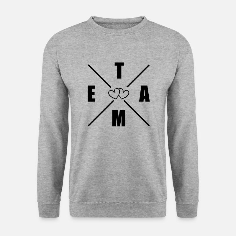 Team Herats - Unisex Sweatshirt - salt & pepper