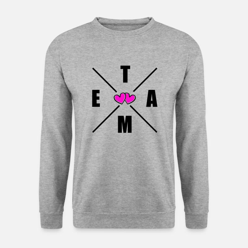 L’équipe d’Hérats - Sweat-shirt Unisexe - gris chiné