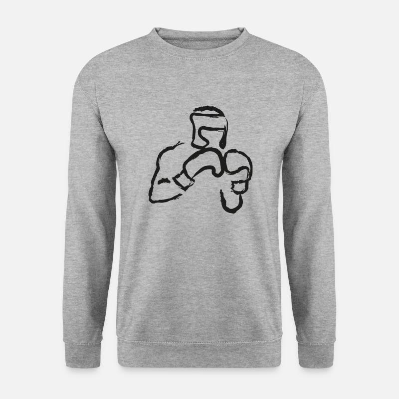 Boxer - Unisex Sweatshirt - salt & pepper
