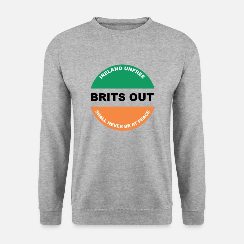 Brit Troops Out - Unisex Sweatshirt - salt & pepper