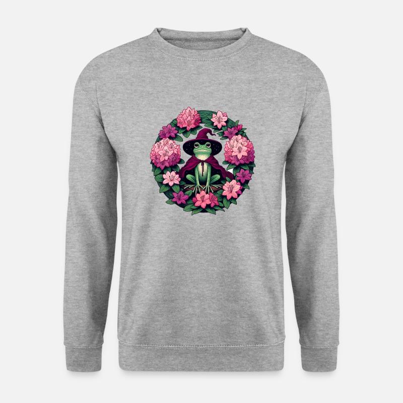 Frog Wizard - Unisex Sweatshirt - salt & pepper