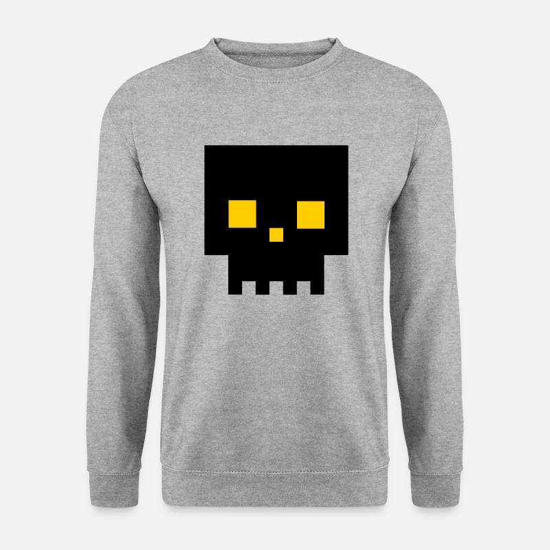 Langweiler - Unisex Pullover - Weißgrau meliert