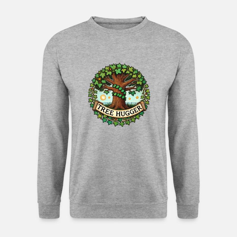 Tree Hugger - Unisex Sweatshirt - salt & pepper