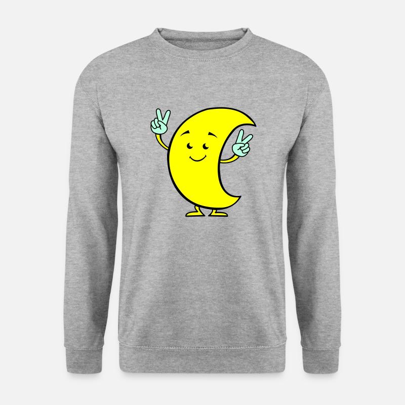 Moon Comic 02 - Unisex Sweatshirt - salt & pepper