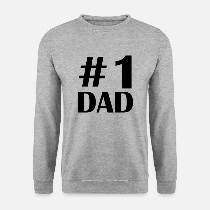 1 dad - Unisex Sweatshirt - salt & pepper