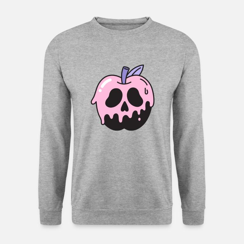 Fröhliches Halloween - Unisex Pullover - Weißgrau meliert