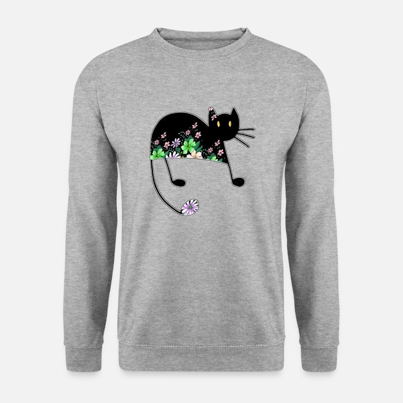 Cat - Unisex Sweatshirt - salt & pepper