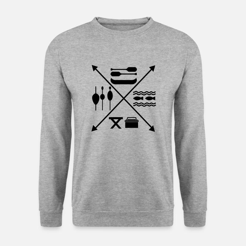 Angling - Unisex Sweatshirt - salt & pepper