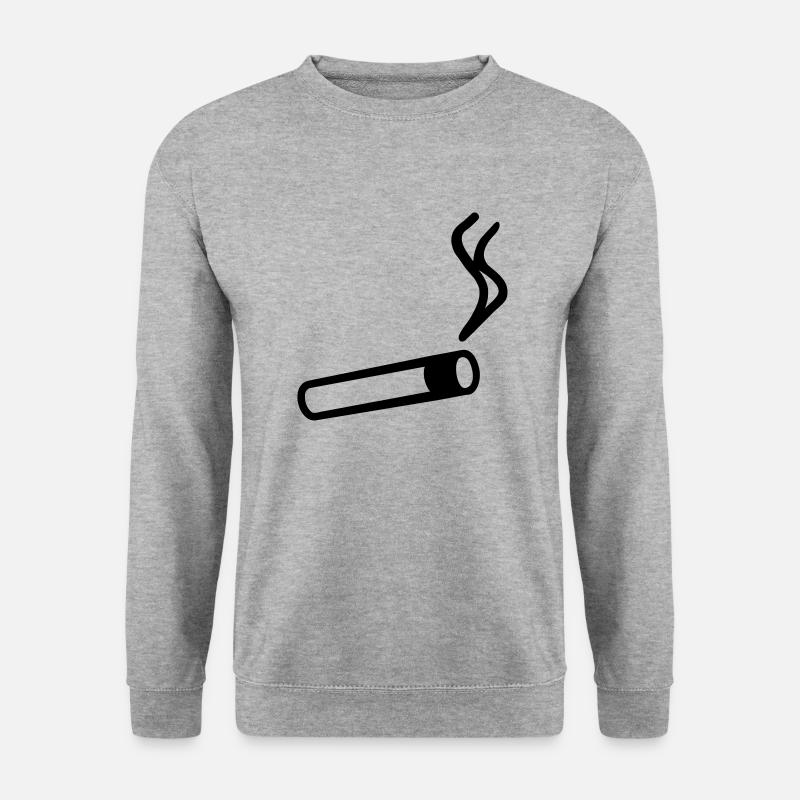 Cigarette - Unisex Sweatshirt - salt & pepper