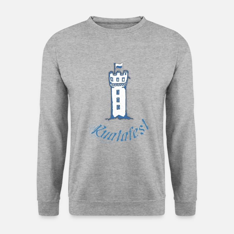 Ravensburg Rutenfest - Unisex Pullover - Weißgrau meliert