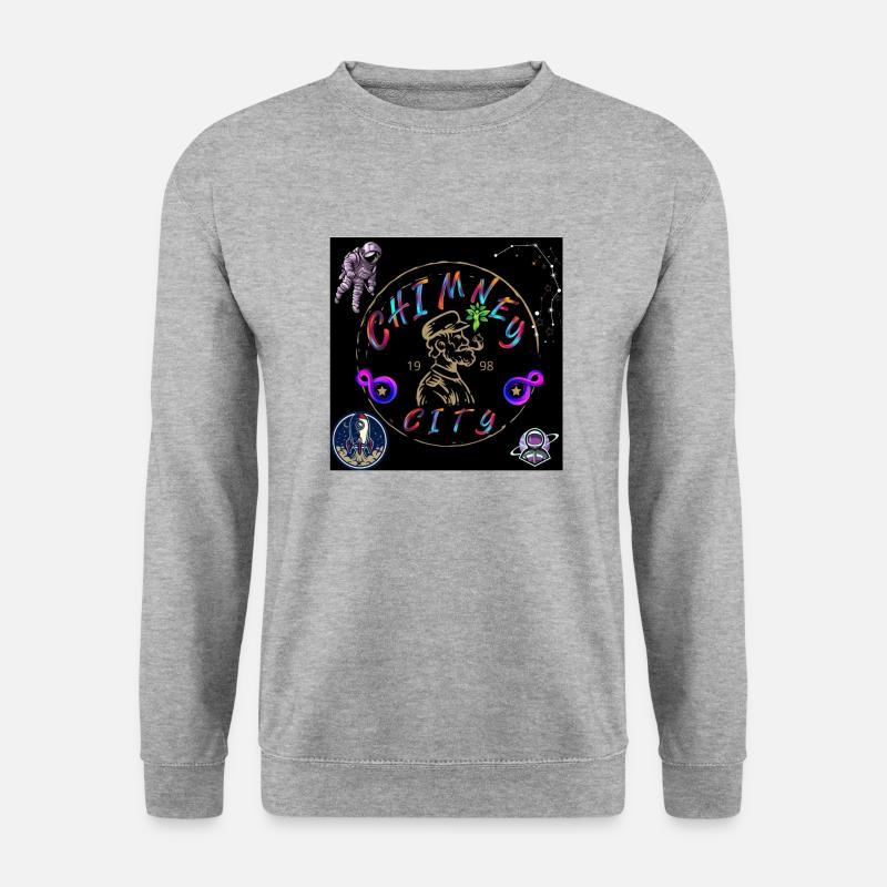 bb4e2fa9 7fb1 4c24 870c 7d94e5663e2a - Unisex Pullover - Weißgrau meliert