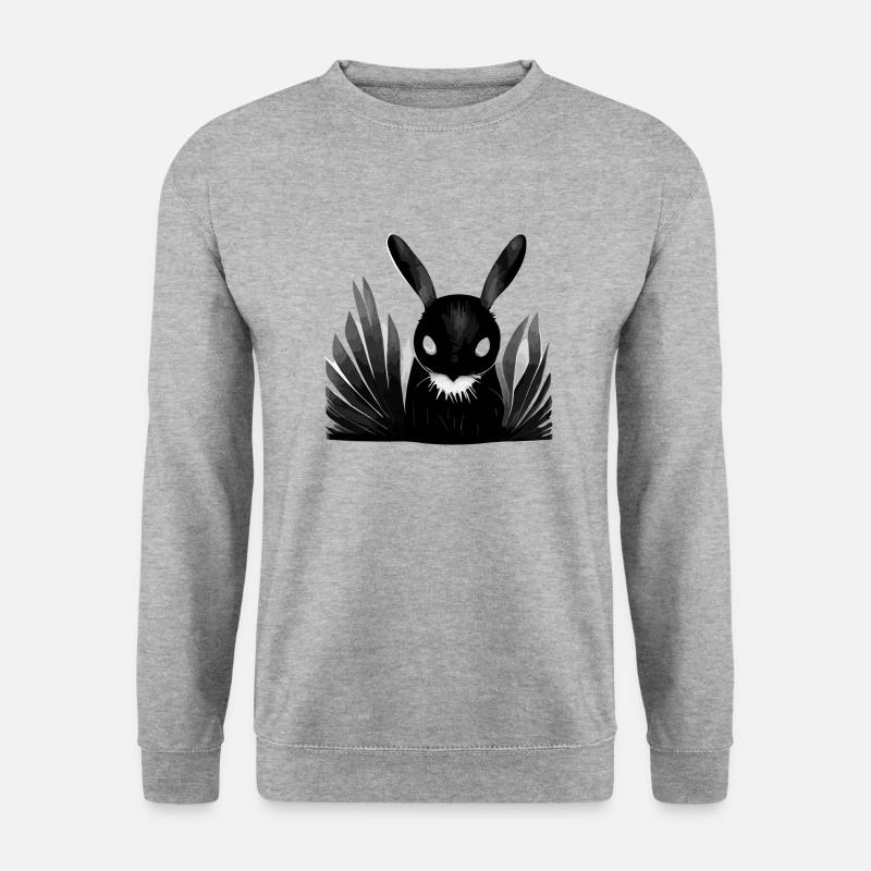 Rabbit Monster C.C - Unisex Sweatshirt - salt & pepper