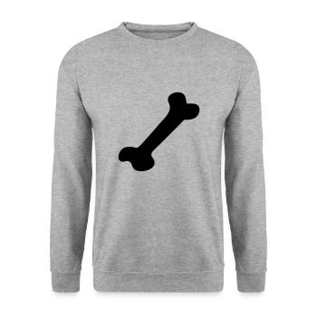 Bone - Bone - Unisex Sweatshirt - salt & pepper - Front - Alina (178cm) & Michal (187cm)
