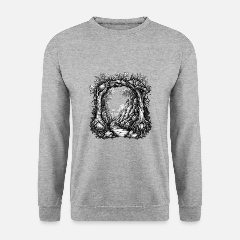 Old Path - Unisex Sweatshirt - salt & pepper