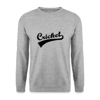 Cricket - Unisex Pullover - Weißgrau meliert - Vorne - Alina (178cm) & Michal (187cm)