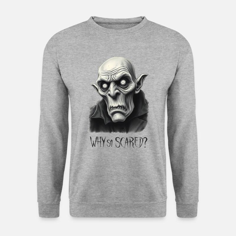 Why so scared? -Halloween- - Unisex Sweatshirt - salt & pepper