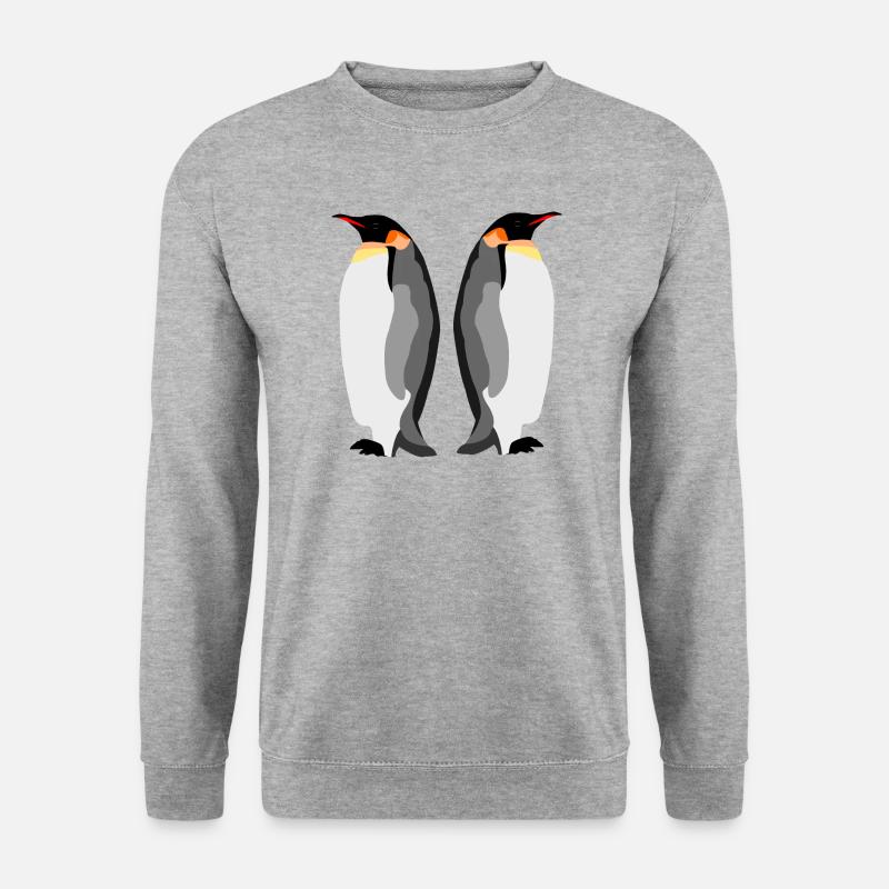 Emperor penguins - Unisex Sweatshirt - salt & pepper