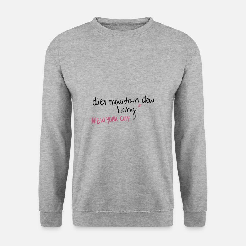 Diet Mountain Dew LDR Lana - Unisex Pullover - Weißgrau meliert