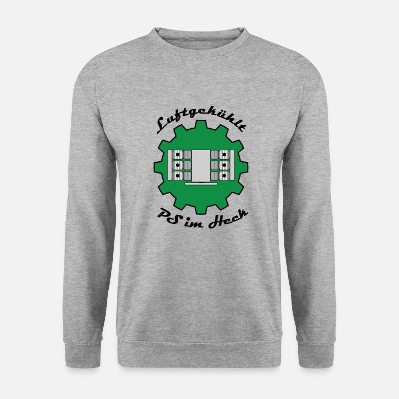 Auto Luftgekühlt - Unisex Pullover - Weißgrau meliert
