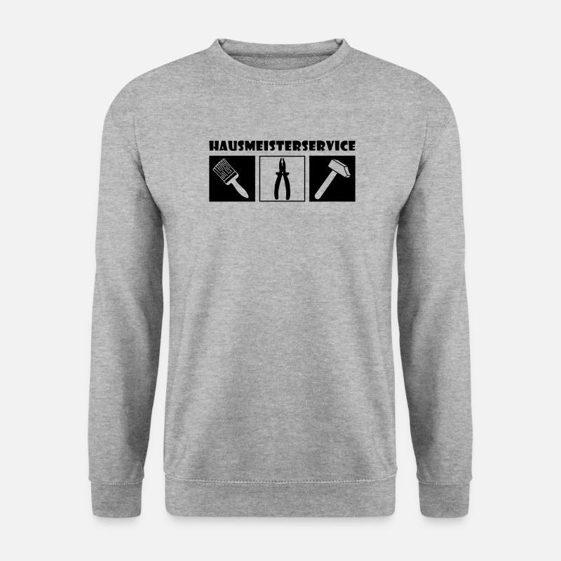 Janitor Service - Unisex Sweatshirt - salt & pepper