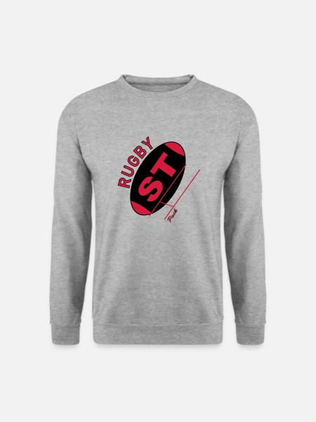 Rugby Toulouse - Sweat-shirt Unisexe - gris chiné