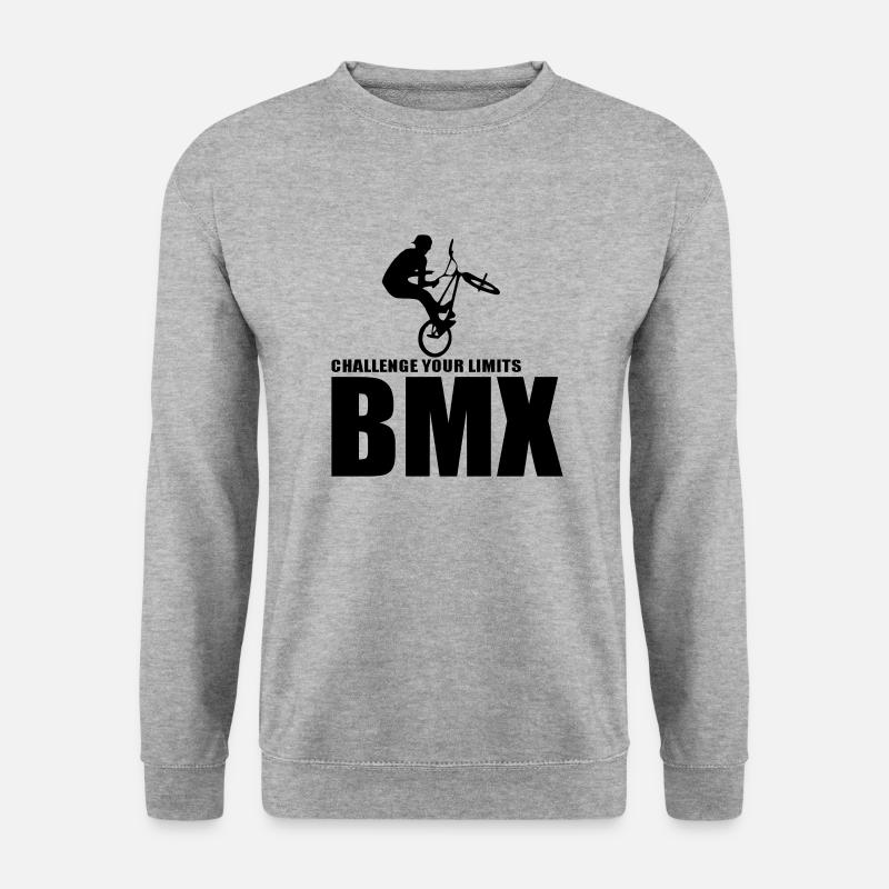 bmx - Unisex Sweatshirt - salt & pepper