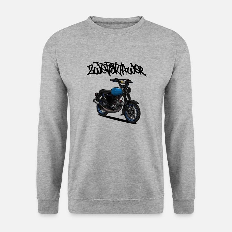 S51 // Tuning // Illustration - Unisex Pullover - Weißgrau meliert