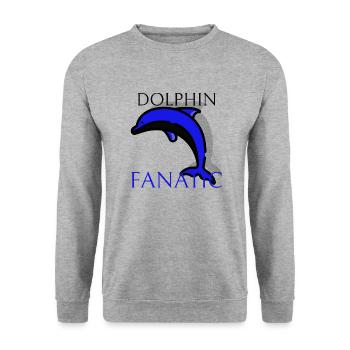 Marine Conservation - Unisex Sweatshirt - salt & pepper - Front - Alina (178cm) & Michal (187cm)