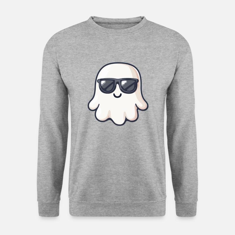 Ghost Halloween Cool - Unisex Sweatshirt - salt & pepper