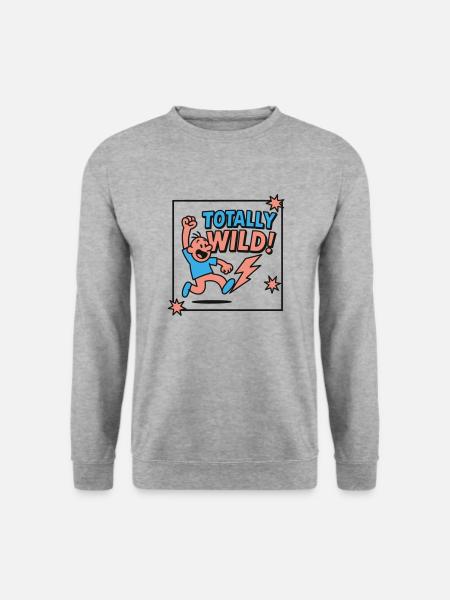 Comic Energy Explosion - Unisex Sweatshirt - salt & pepper