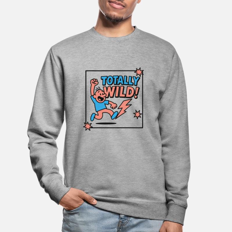 Comic Energy Explosion Unisex Sweatshirt
