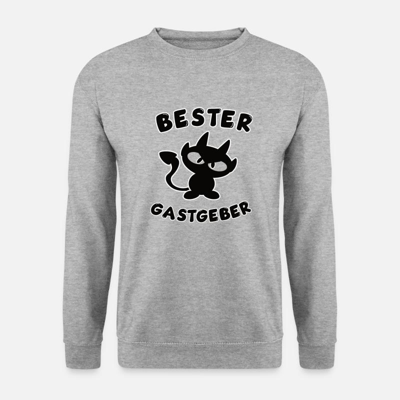 cool best host design - Unisex Sweatshirt - salt & pepper