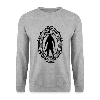 Rogue - Unisex Sweatshirt - salt & pepper - Front - Alina (178cm) & Michal (187cm)