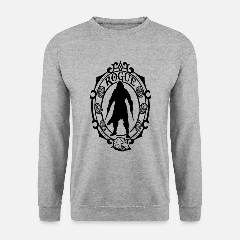 Schurke - Unisex Pullover - Weißgrau meliert