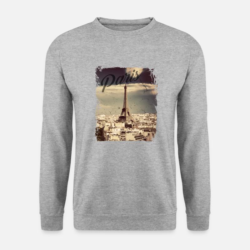 Paris Eiffel Tower - Unisex Sweatshirt - salt & pepper
