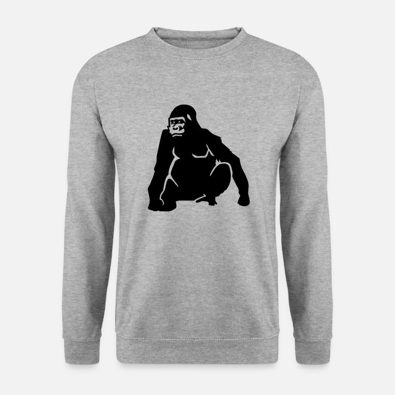 Gorilla - Unisex Sweatshirt - salt & pepper