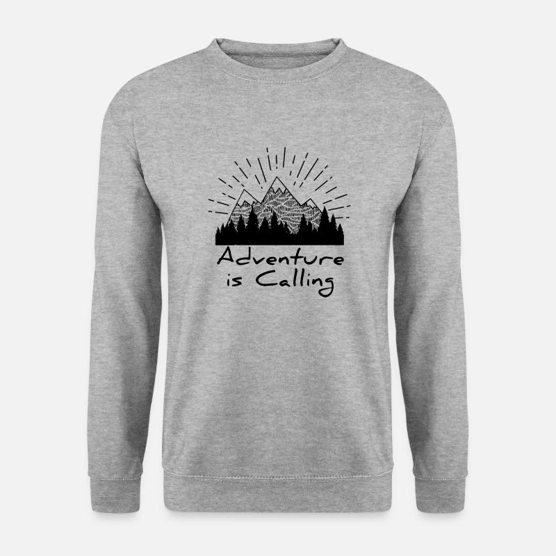 Adventure is Calling - Unisex Sweatshirt - salt & pepper