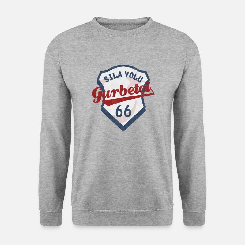 Yozgat - Unisex Pullover - Weißgrau meliert